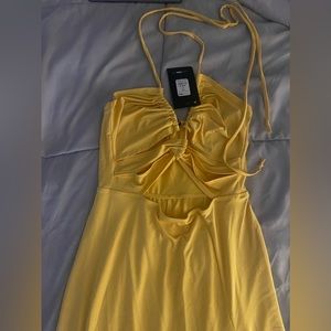 Brand Nsw yellow maxi dress